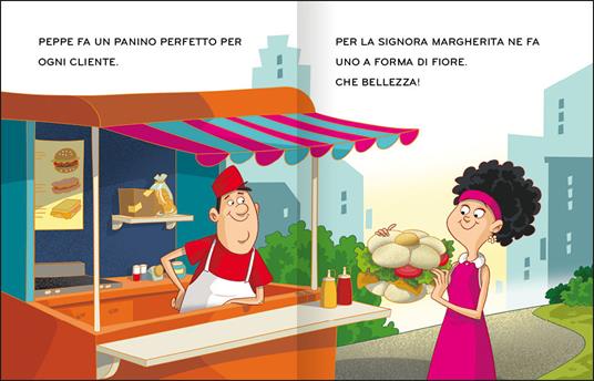 I panini di Peppe Panozzo. Stampatello maiuscolo. Ediz. a colori - Giuditta Campello - 3