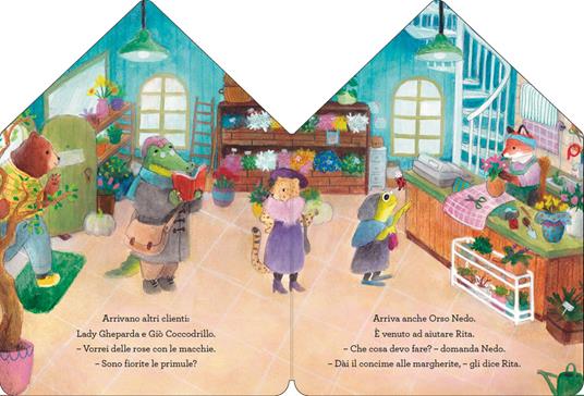 Le casette di Borgo Fagiolo. La bottega fiorita. Ediz. a colori - Giuditta Campello - 2