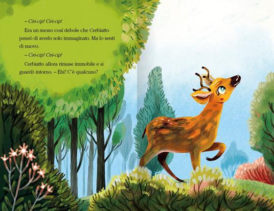 Uccellino e Cerbiatto. Ediz. a colori - Patricia Hegarty - 2