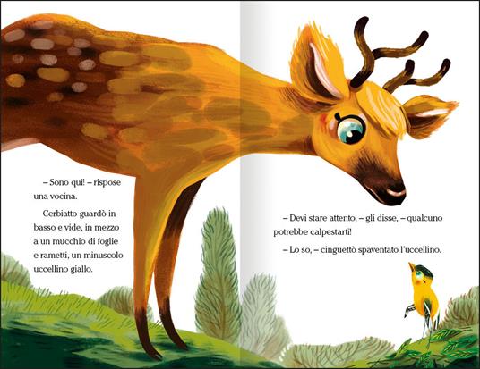 Uccellino e Cerbiatto. Ediz. a colori - Patricia Hegarty - 3
