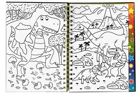 Dinosauri. Gratta e colora. Ediz. a colori. Ediz. a spirale. Con matita di legno - 3