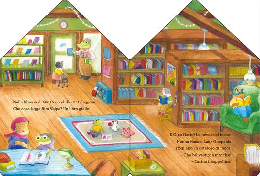 Le casette di Borgo Fagiolo. La libreria Storielle. Ediz. a colori - Giuditta Campello - 2