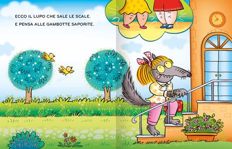 Il lupo fa la maestra. Stampatello maiuscolo. Ediz. a colori - Giuditta Campello - 3