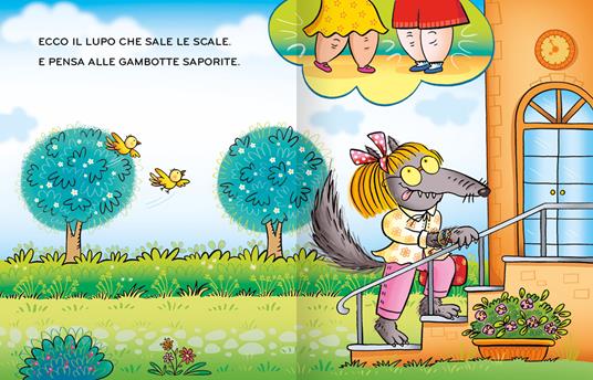 Il lupo fa la maestra. Stampatello maiuscolo. Ediz. a colori - Giuditta Campello - 3