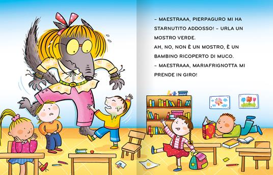 Il lupo fa la maestra. Stampatello maiuscolo. Ediz. a colori - Giuditta Campello - 4