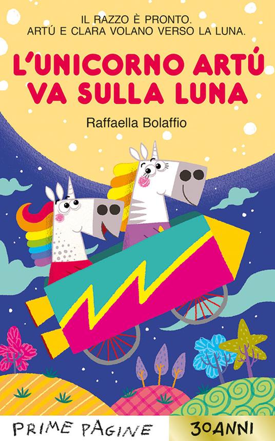 L'unicorno Artù va sulla luna