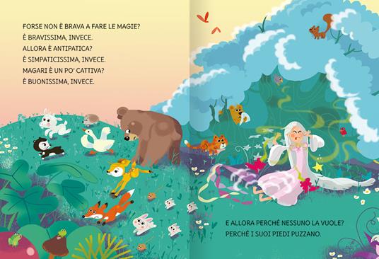 La fata con i piedini puzzolenti. Stampatello maiuscolo. Con Adesivi - Giuditta Campello - 2