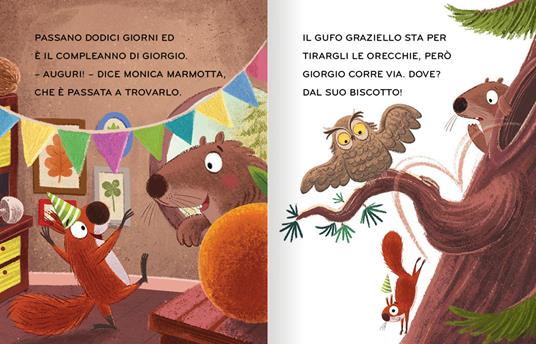 Il biscotto dello scoiattolo. Stampatello maiuscolo. Ediz. a colori - Giuditta Campello - 4