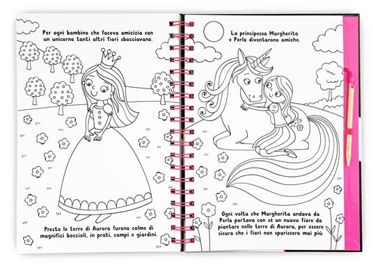 Magici unicorni. Neon gratta e colora. Ediz. a colori. Ediz. a spirale - 3
