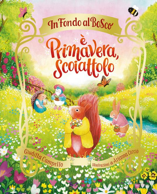 È primavera, Scoiattolo. Ediz. a colori - Giuditta Campello - copertina