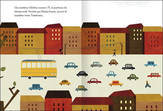 Il filobus numero 75. Ediz. a colori - Gianni Rodari - 2