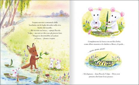 Piccola Volpe e Bruco. Ediz. a colori - Julia Rawlinson - 2