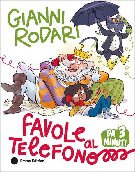 Favole al telefono da 3 minuti. Ediz. a colori - Gianni Rodari - copertina