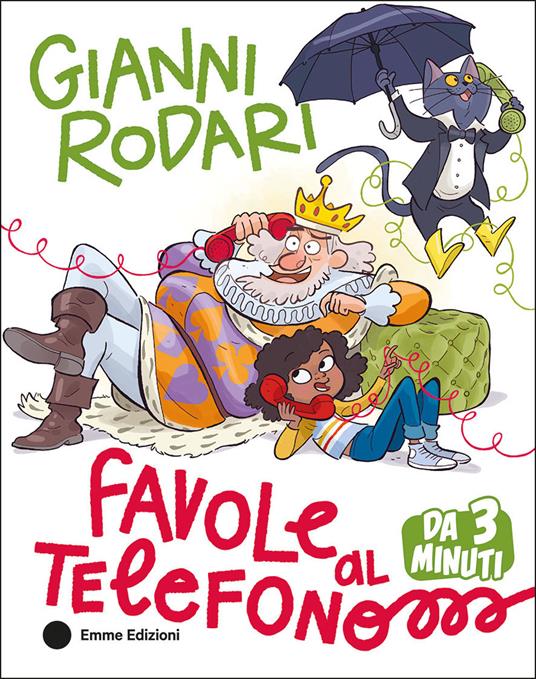 Favole al telefono da 3 minuti. Ediz. a colori - Gianni Rodari - copertina