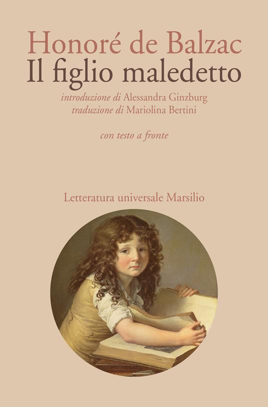 Il figlio maledetto. Testo francese a fronte - Honoré de Balzac - copertina