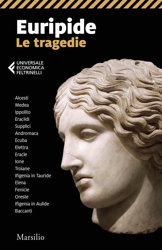 Le tragedie - Euripide - copertina