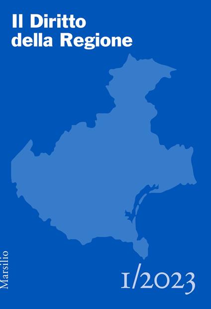 Il diritto della regione (2023). Vol. 1 - copertina