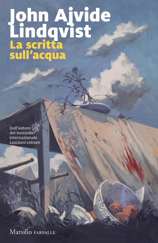 La scritta sull'acqua - John Ajvide Lindqvist - copertina
