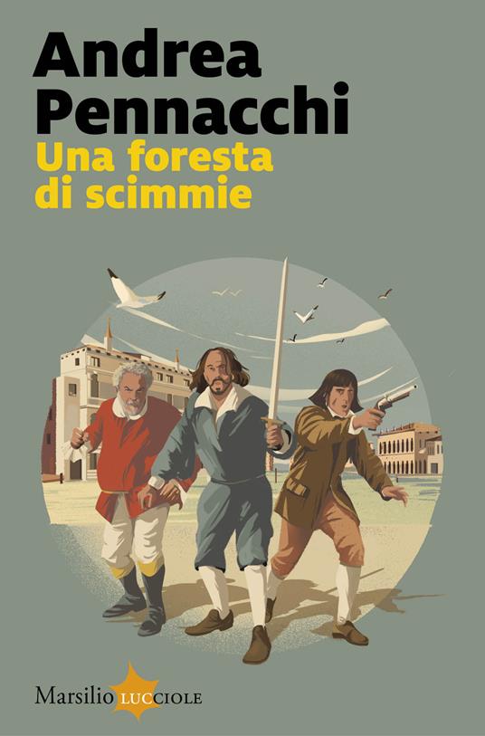 Una foresta di scimmie - Andrea Pennacchi - copertina