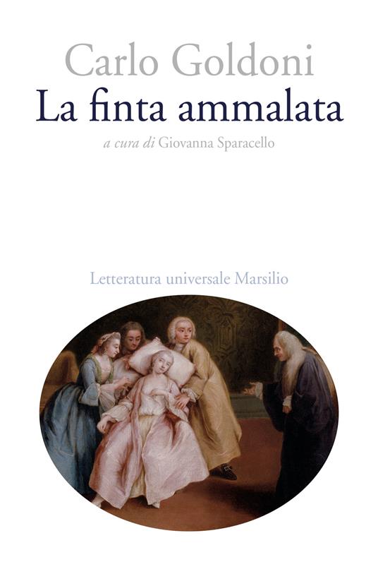 La finta ammalata - Carlo Goldoni - copertina