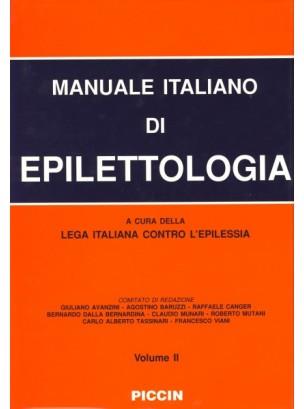 Manuale italiano di epilettologia - copertina