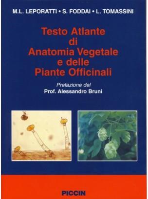 Testo atlante di anatomia vegetale e delle piante officinali - Marialucia Leporatti,Sebastiano Foddai,Lamberto Tomassini - copertina