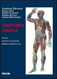Anatomia umana - Vincenzo Esposito,Michele Papa,Cosimo Passiatore - copertina