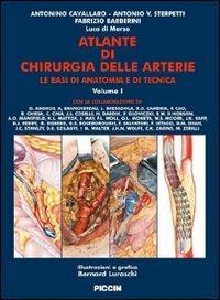 Atlante di chirugia delle arterie. Ediz. illustrata. Vol. 1\2 - Antonio Cavallaro,Antonio V. Sterpetti,Fabrizio Baeberini - copertina