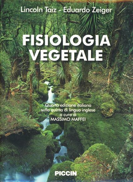 Fisiologia vegetale - Lincoln Taiz - copertina
