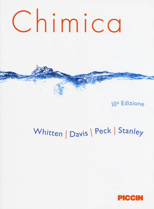Chimica - Kenneth Whitten,Raymond Davis,Larry Peck - copertina