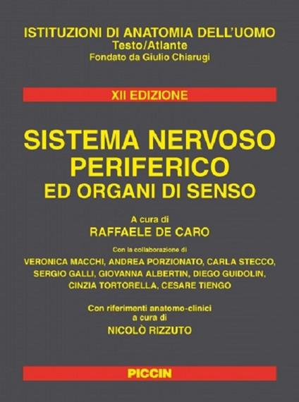 Sistema nervoso periferico ed organi di senso - copertina
