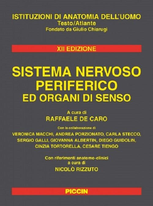 Sistema nervoso periferico ed organi di senso - copertina