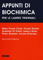 Appunti di biochimica. Per le lauree triennali