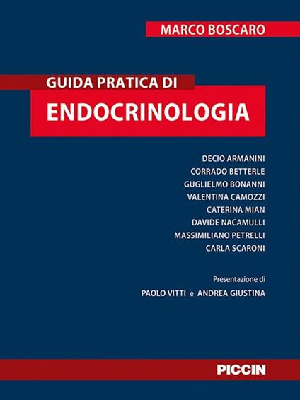 Guida pratica di endocrinologia - Marco Boscaro - copertina