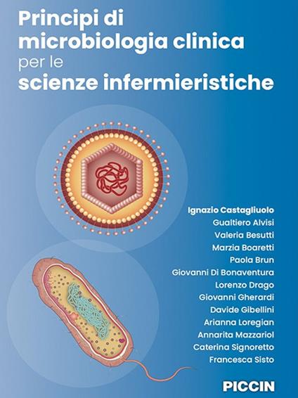 Principi di microbiologia clinica per le scienze infermieristiche - Ignazio Castagliuolo - copertina