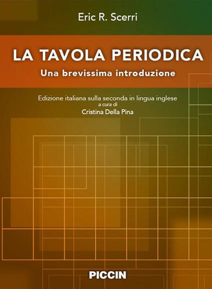 La tavola periodica. Una brevissima introduzione - Eric R. Scerri - copertina