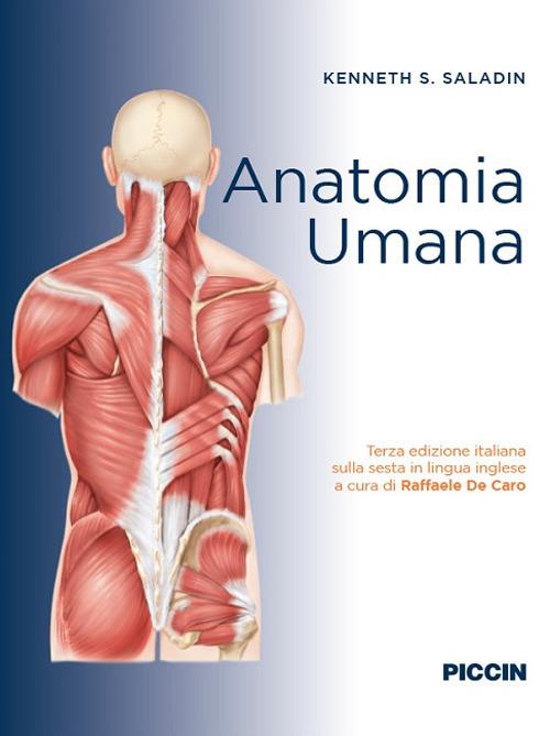 Anatomia umana - Kenneth S. Saladin - copertina