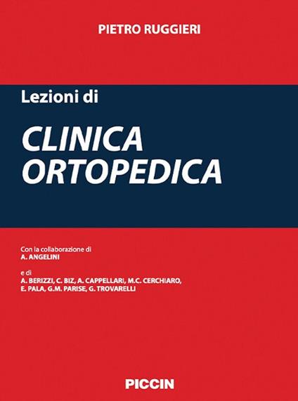 Lezioni di clinica ortopedica - Pietro Ruggieri - copertina