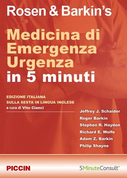 Rosen & Barkin's. Medicina di emergenza. Urgenza in 5 minuti - copertina