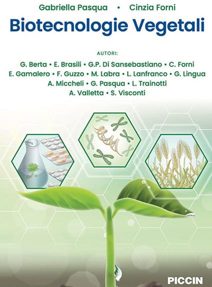 Biotecnologie vegetali - copertina