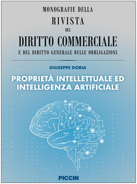 Proprietà intellettuale ed intelligenza artificiale - Giuseppe Doria - copertina