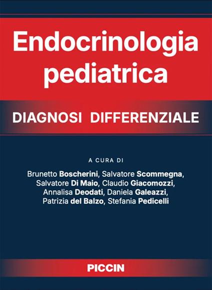 Endocrinologia pediatrica. Diagnosi differenziale - copertina