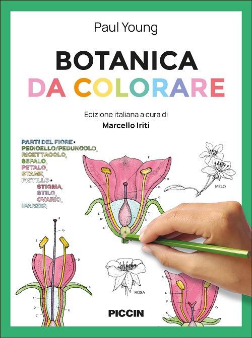 Botanica da colorare. Ediz. illustrata - Young Paul - copertina