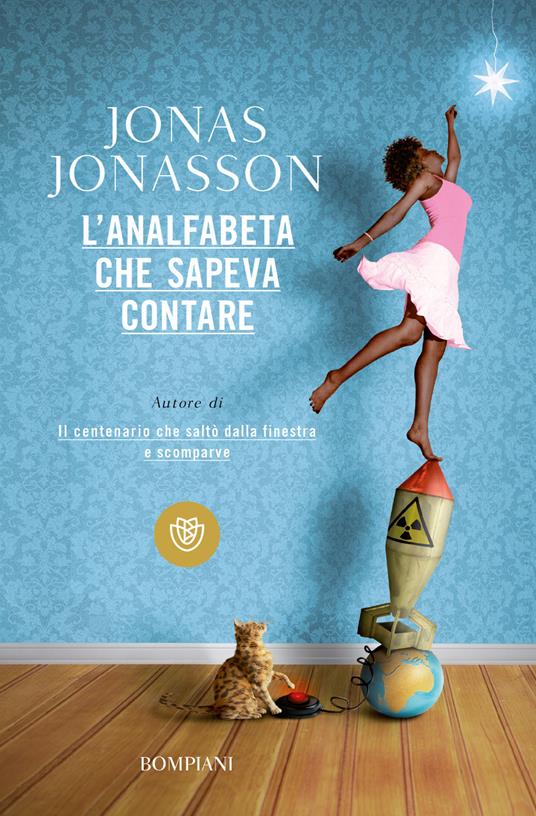 L' analfabeta che sapeva contare - Jonas Jonasson - copertina