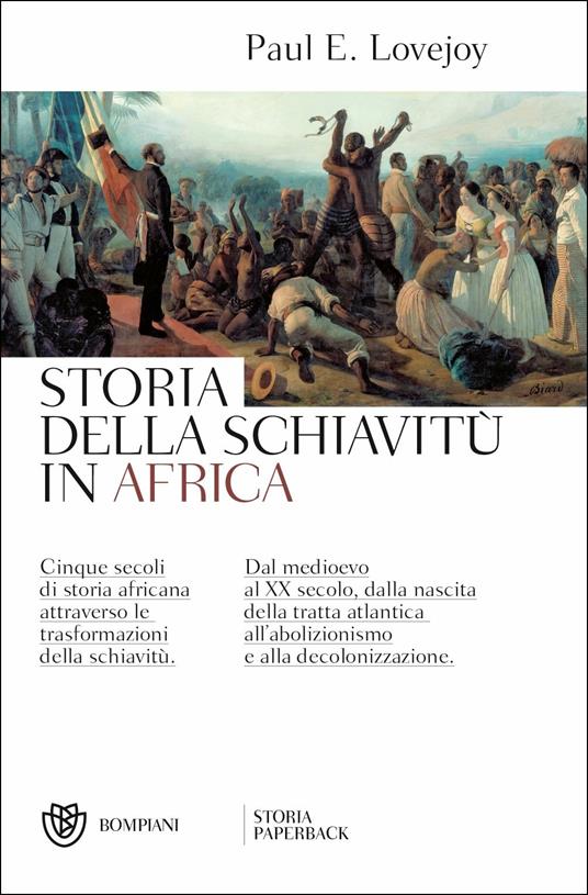 Storia della schiavitù in Africa - Paul E. Lovejoy - copertina