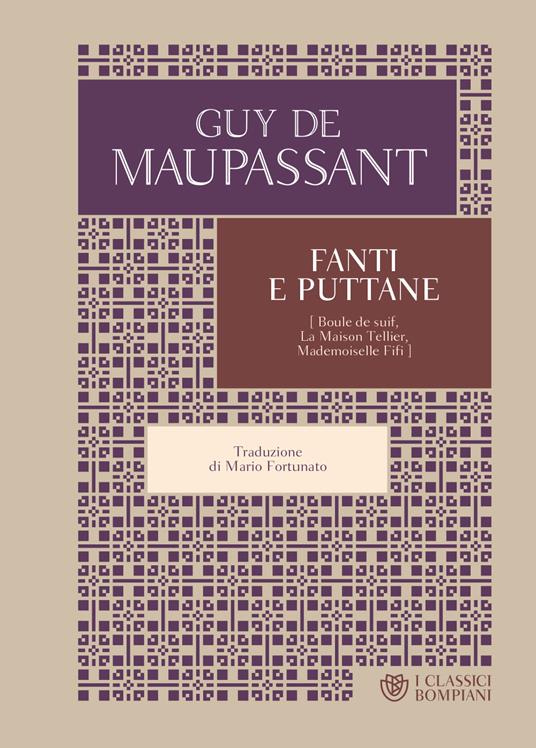 Fanti e puttane - Guy de Maupassant - copertina