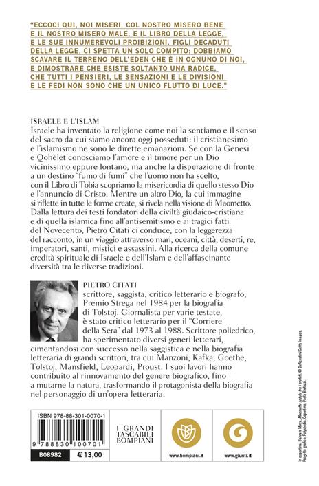 Israele e l'Islam - Pietro Citati - 2