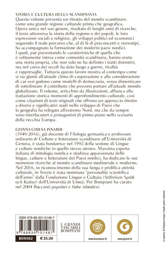 Storia e cultura della Scandinavia. Uomini e mondi del Nord. Nuova ediz. - Gianna Chiesa Isnardi - 2