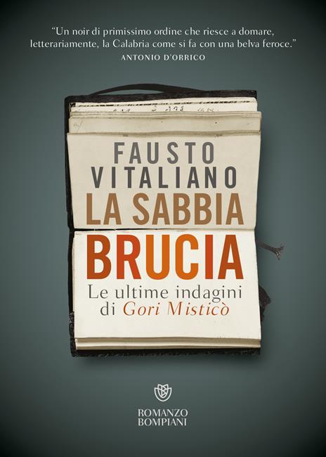 La sabbia brucia. Le ultime indagini di Gori Misticò - Fausto Vitaliano - copertina