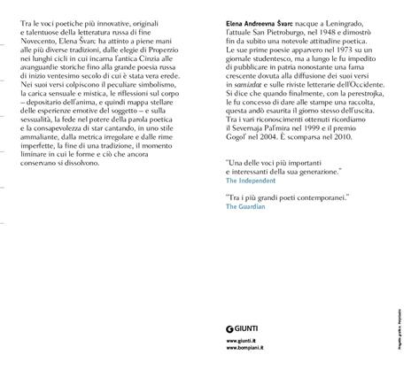 Mattino della seconda neve. Testo russo a fronte. Ediz. bilingue - Elena Svarc - 2